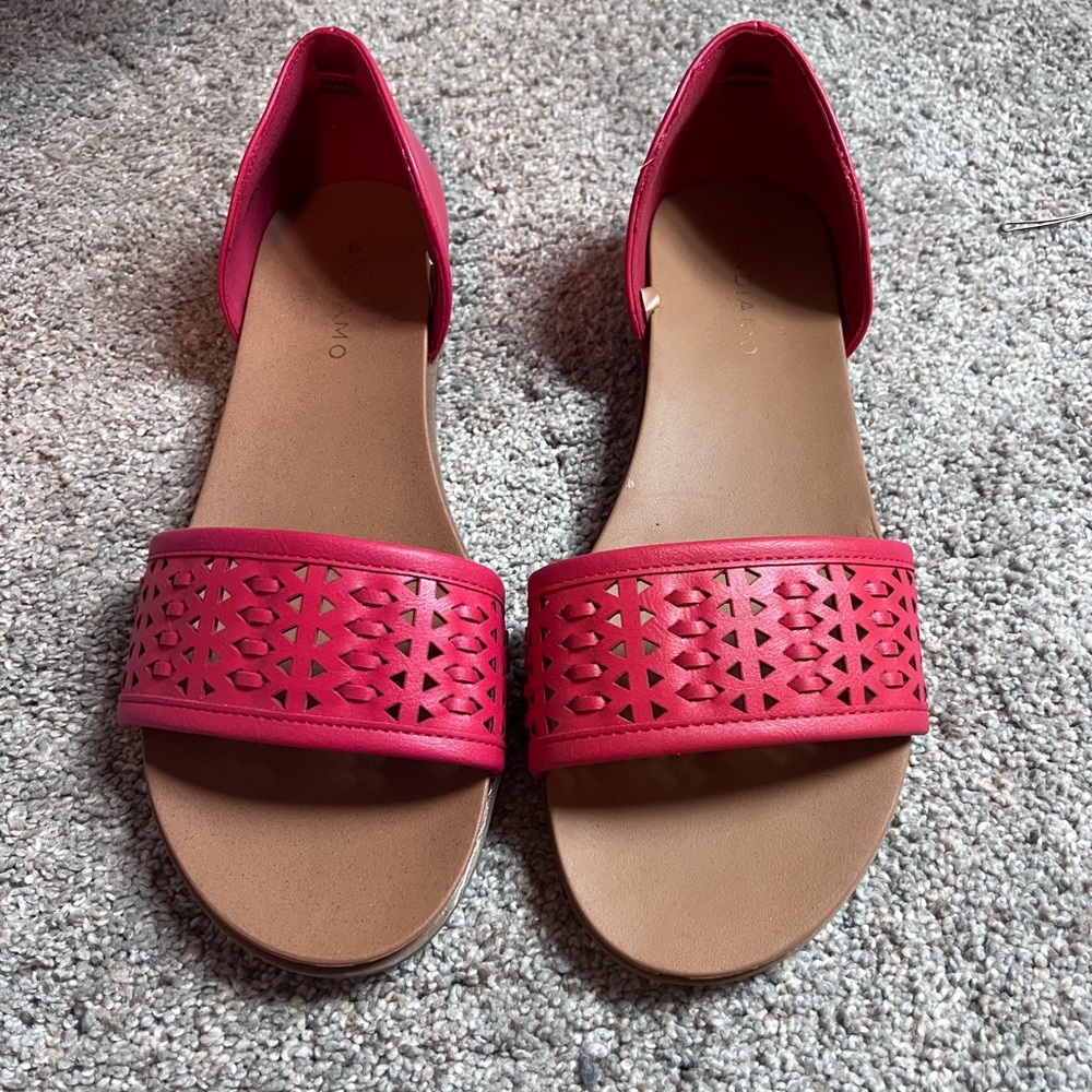 Red Andiamo Flats
